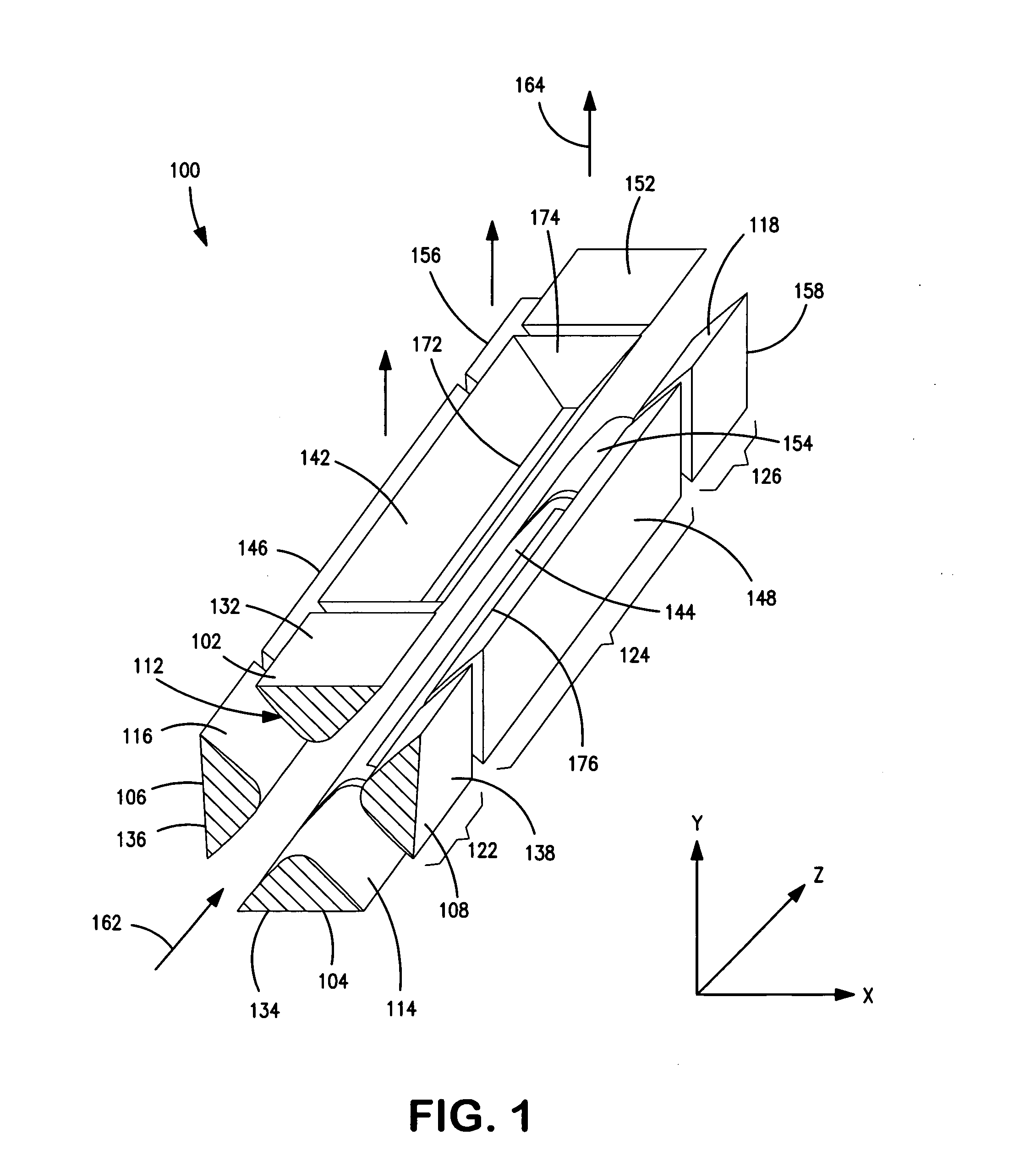 Rotating excitation field in linear ion processing apparatus