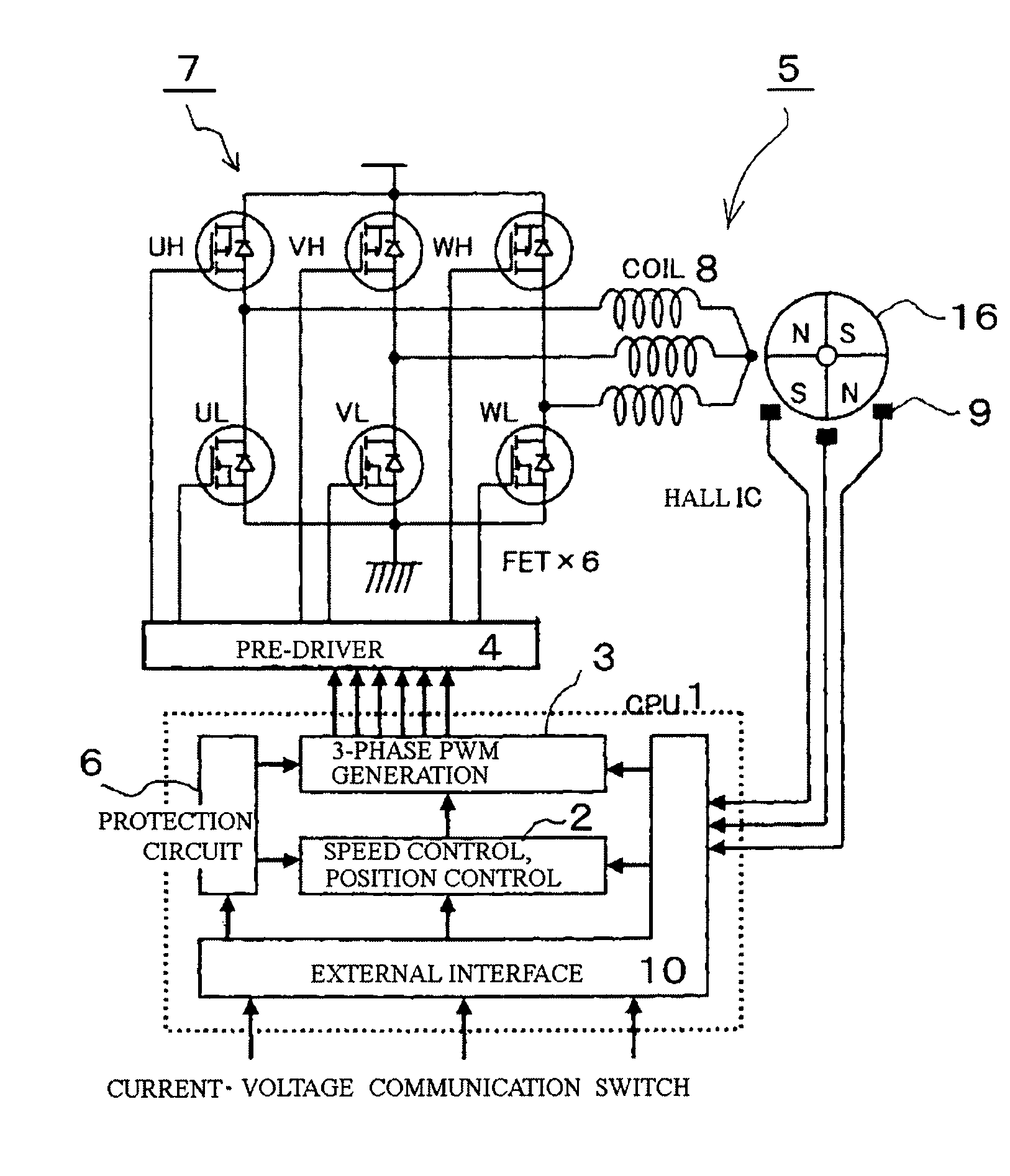 Open/close body drive device