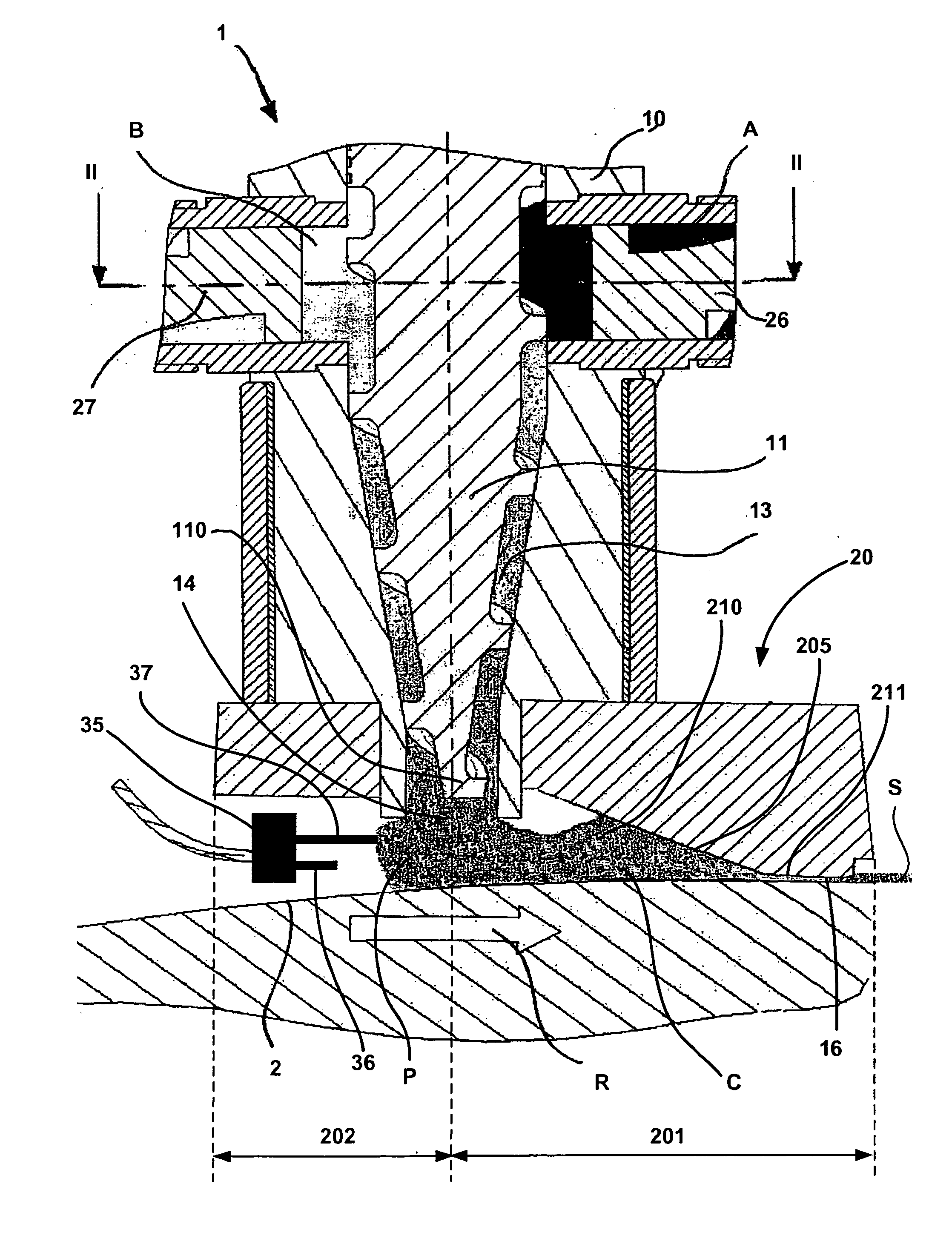 Method and apparatus for applying a rubber mix to a moving surface for the manufacture of tires