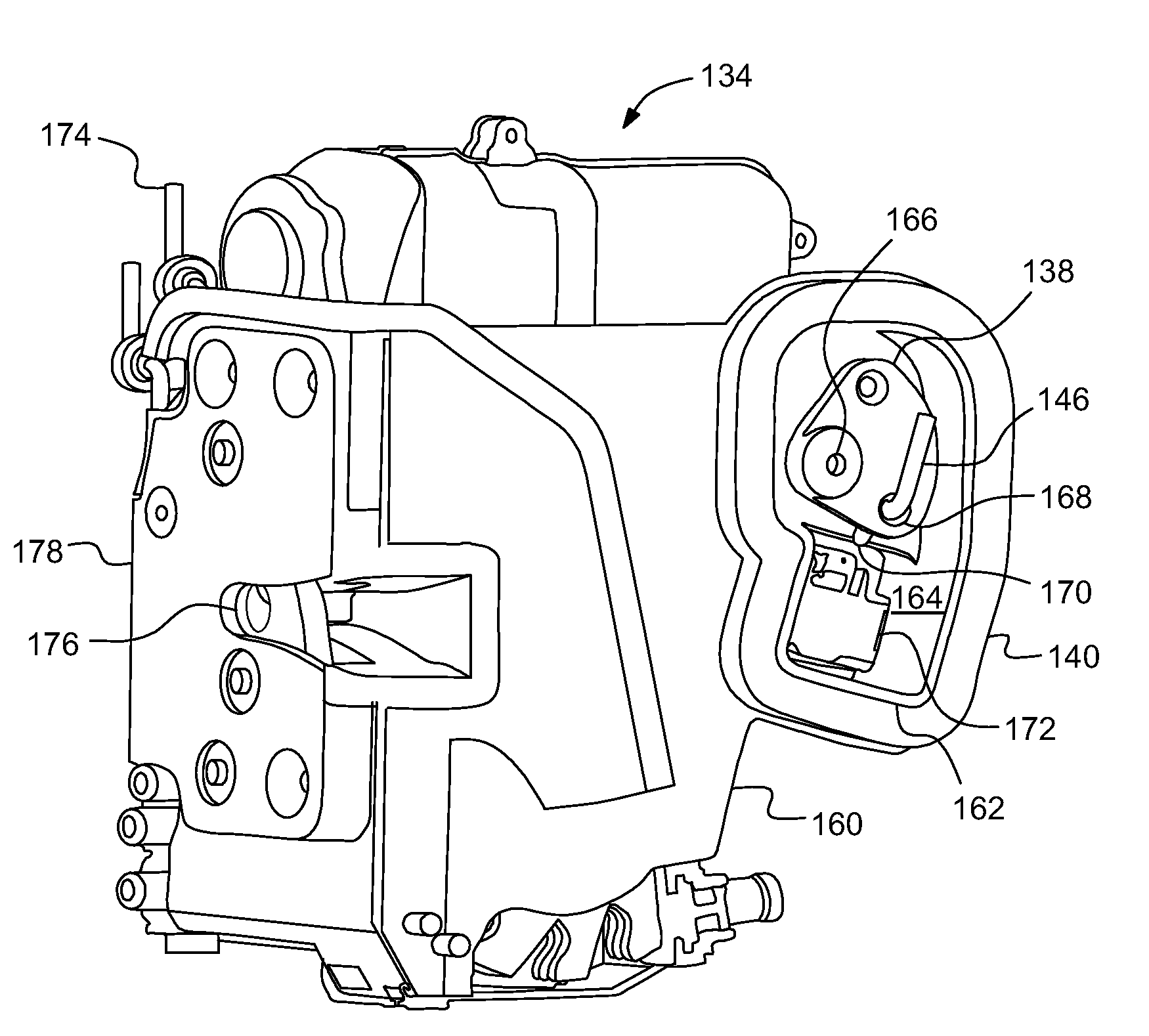 Vehicle Door Latch Assembly