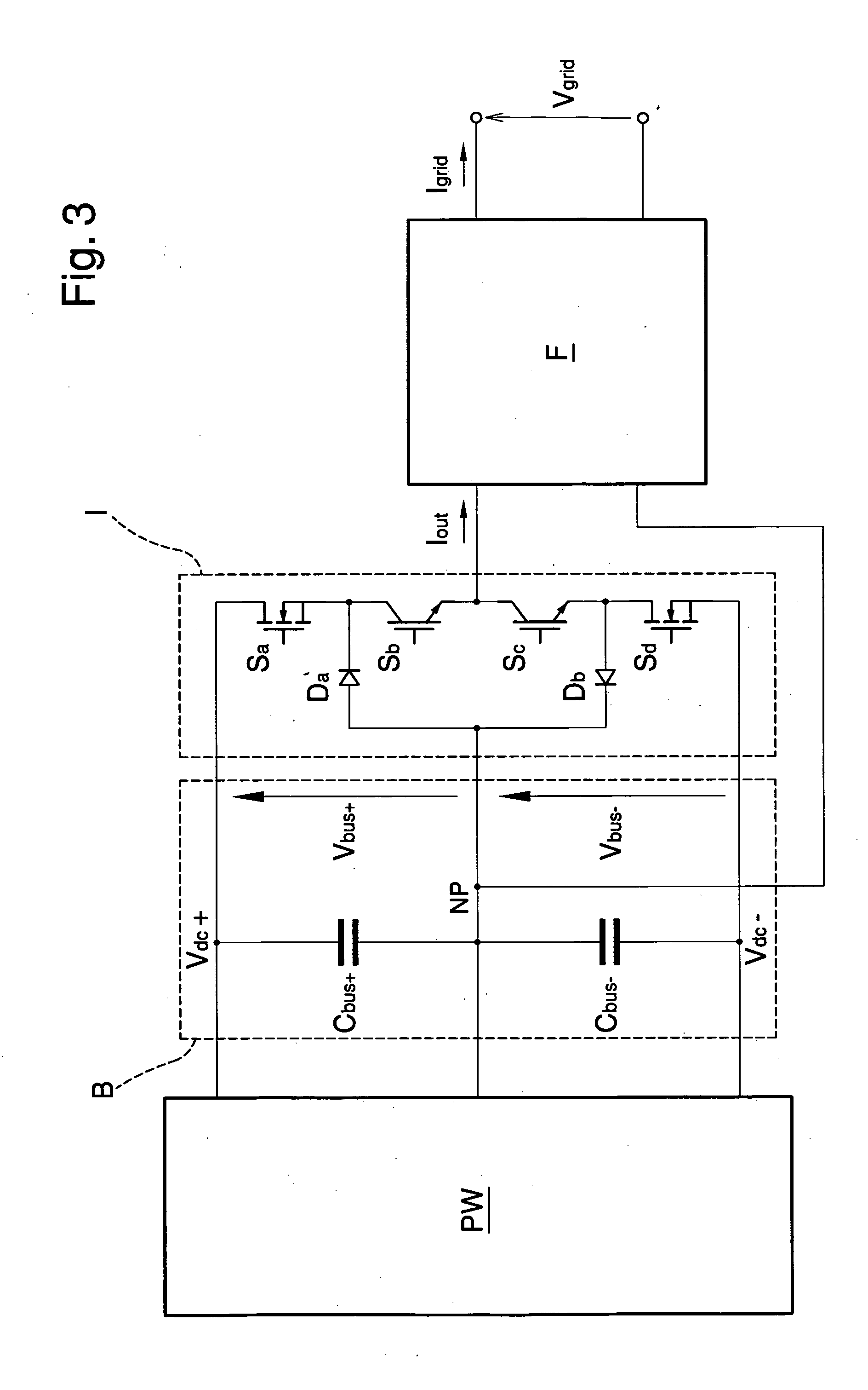 System and method for offsetting the input voltage unbalance in multilevel inverters or the like