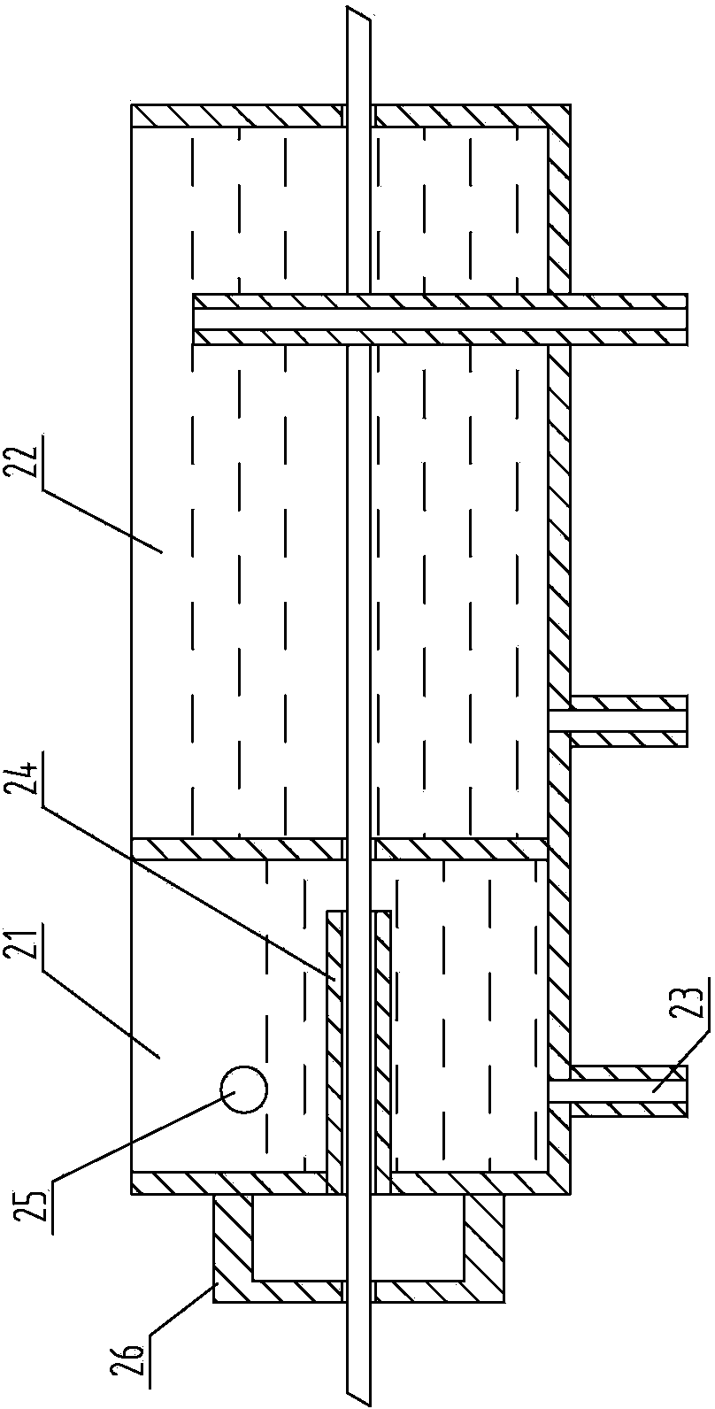 Beam tube production line for mine