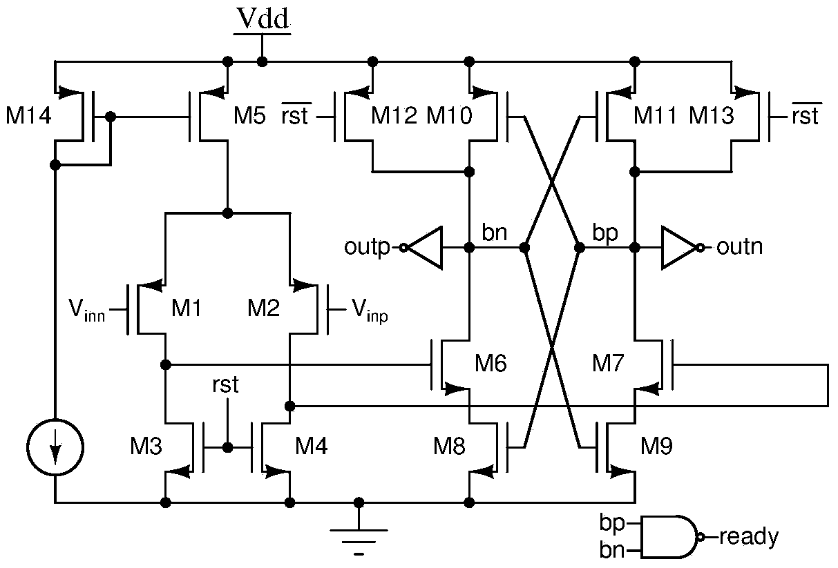 Successive approximation type analog-digital converter for monotonic switching mode