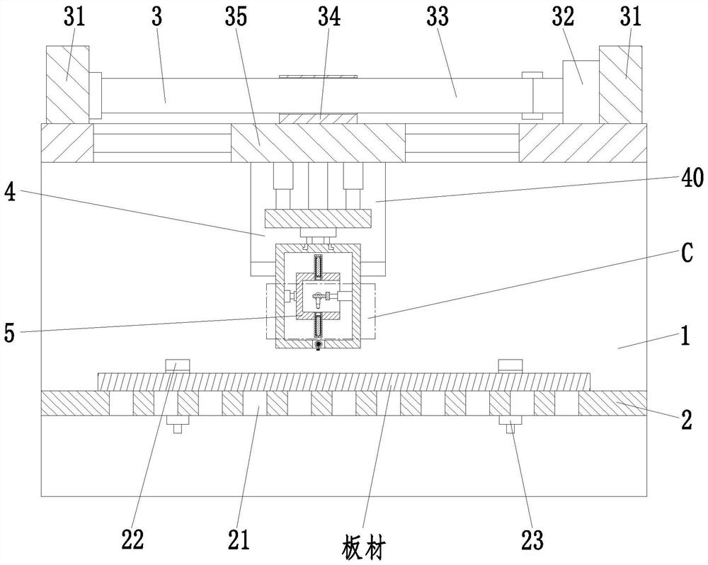 Automatic cleaning equipment for numerical control machine tool
