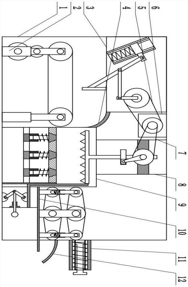 A garbage disposal device for environmental protection