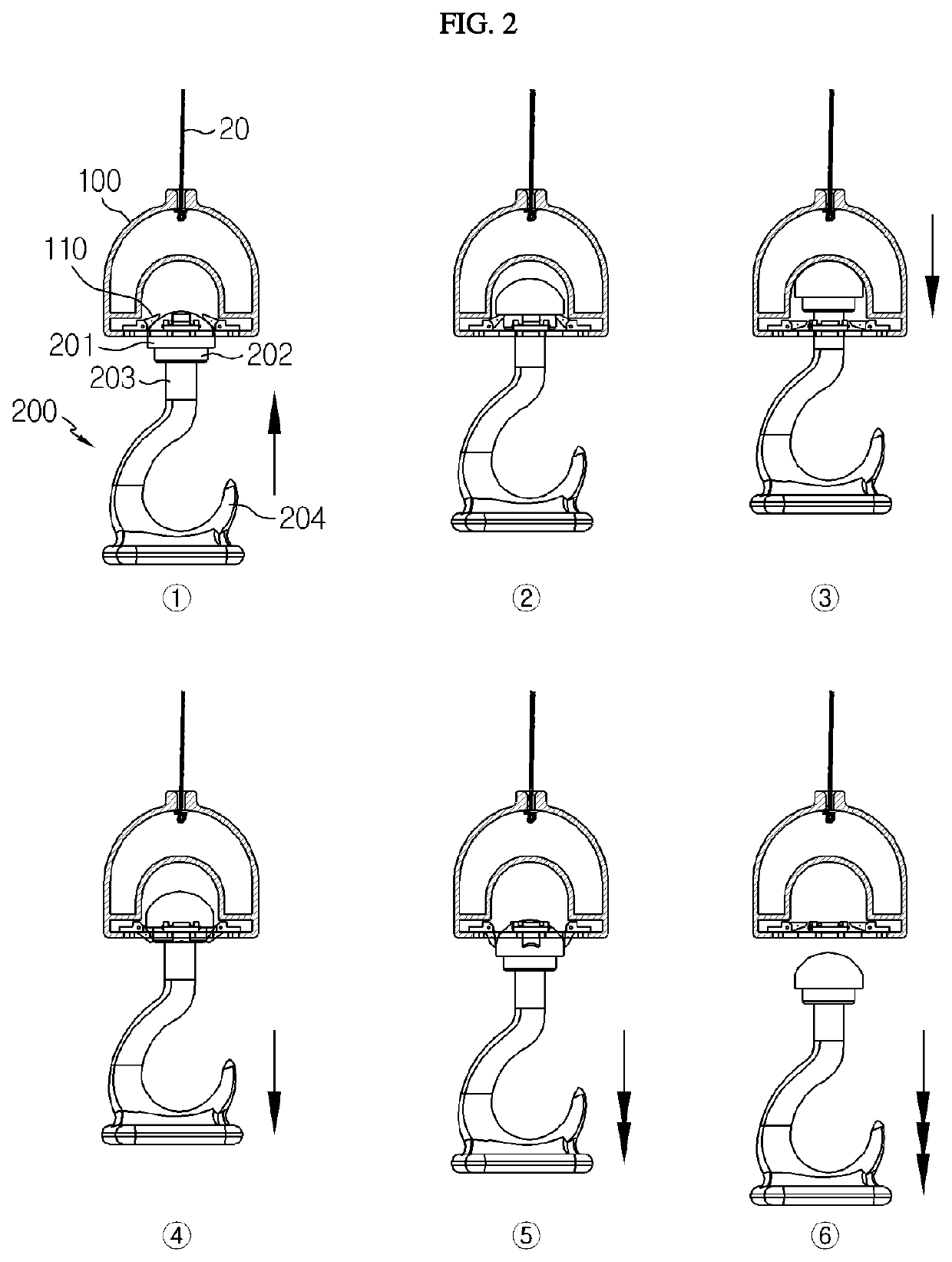 Home-delivered article loading device for drone