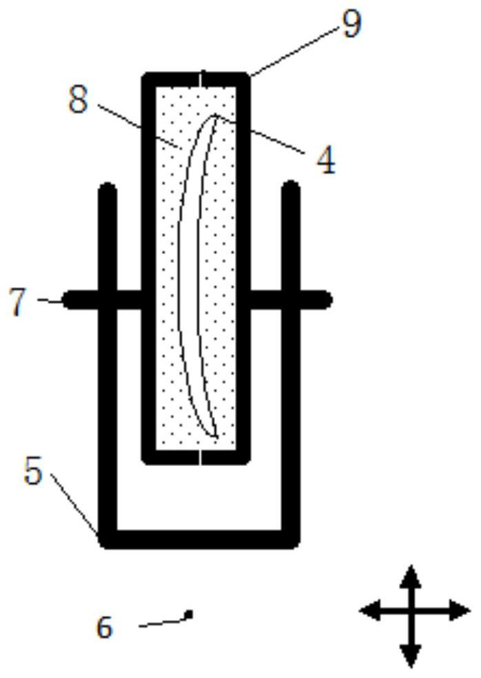 A method for repairing blade edge with high energy beam