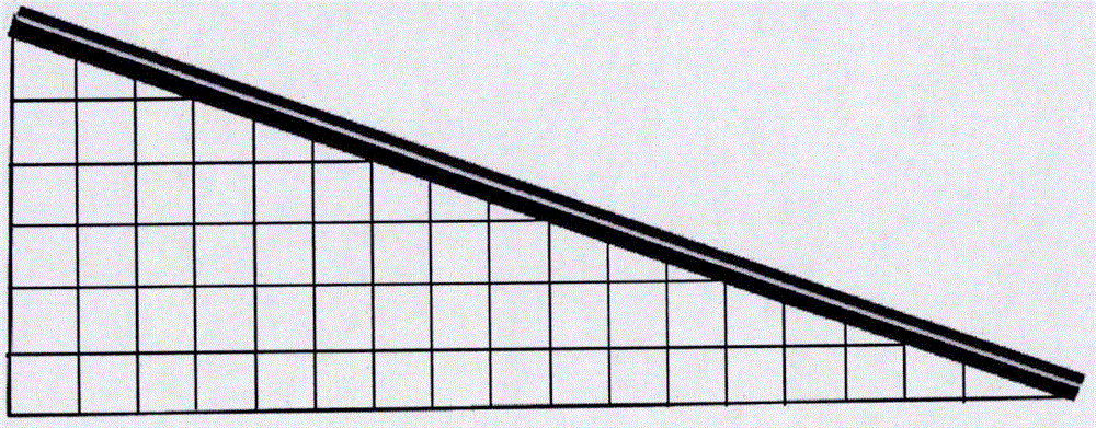 Resin material-based artificial skiing carpet and assembling method thereof