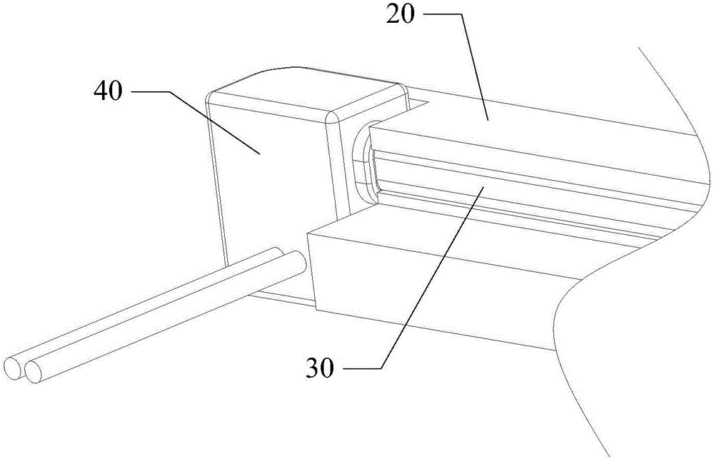 Sideway-entering type quantum dot backlight module and display screen