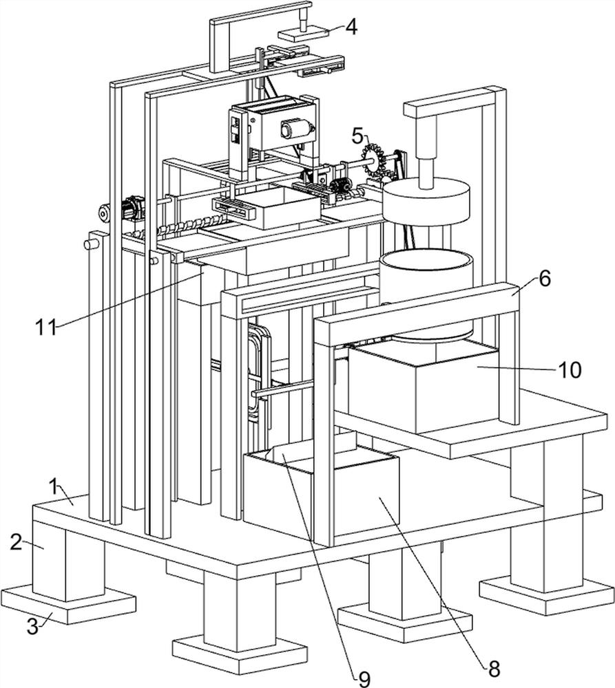 Processing and impurity-removing pretreatment device for rosin related to raw materials for preparing terpilenol