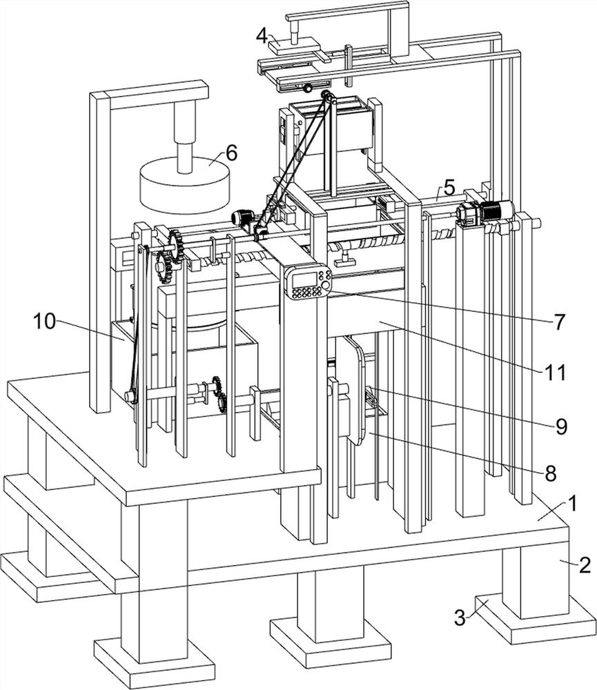 Processing and impurity-removing pretreatment device for rosin related to raw materials for preparing terpilenol