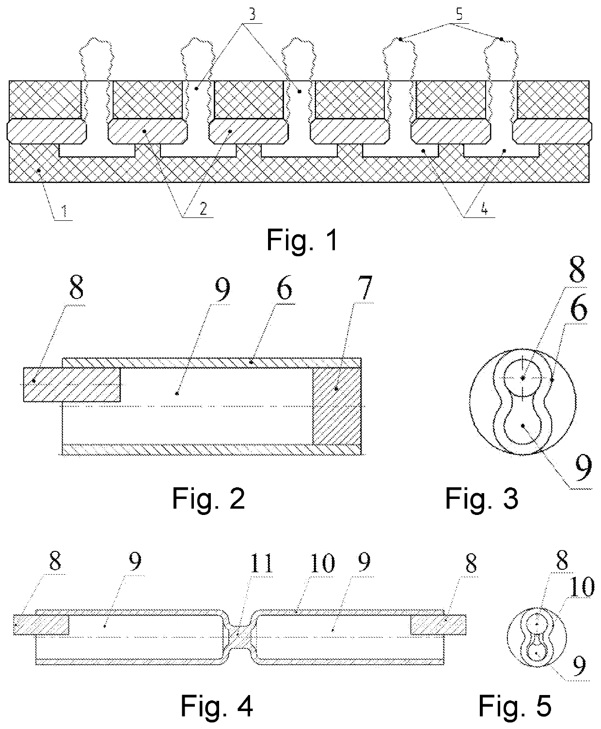 Arrester with pressurizing chambers