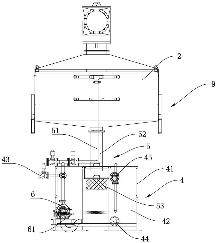 Secondary washing device for electrolytically refined metal plate