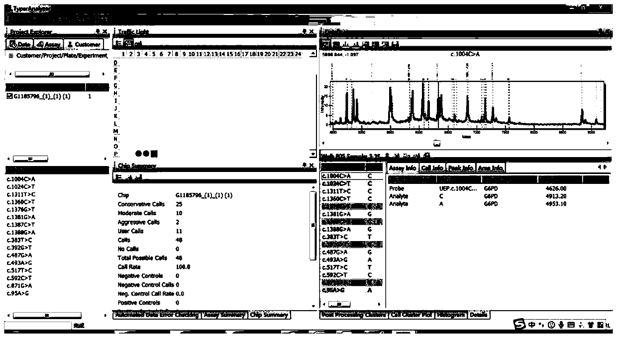 Primer sequence and kit for detecting glucose-6-phosphate dehydrogenase (G6PD) gene mutation