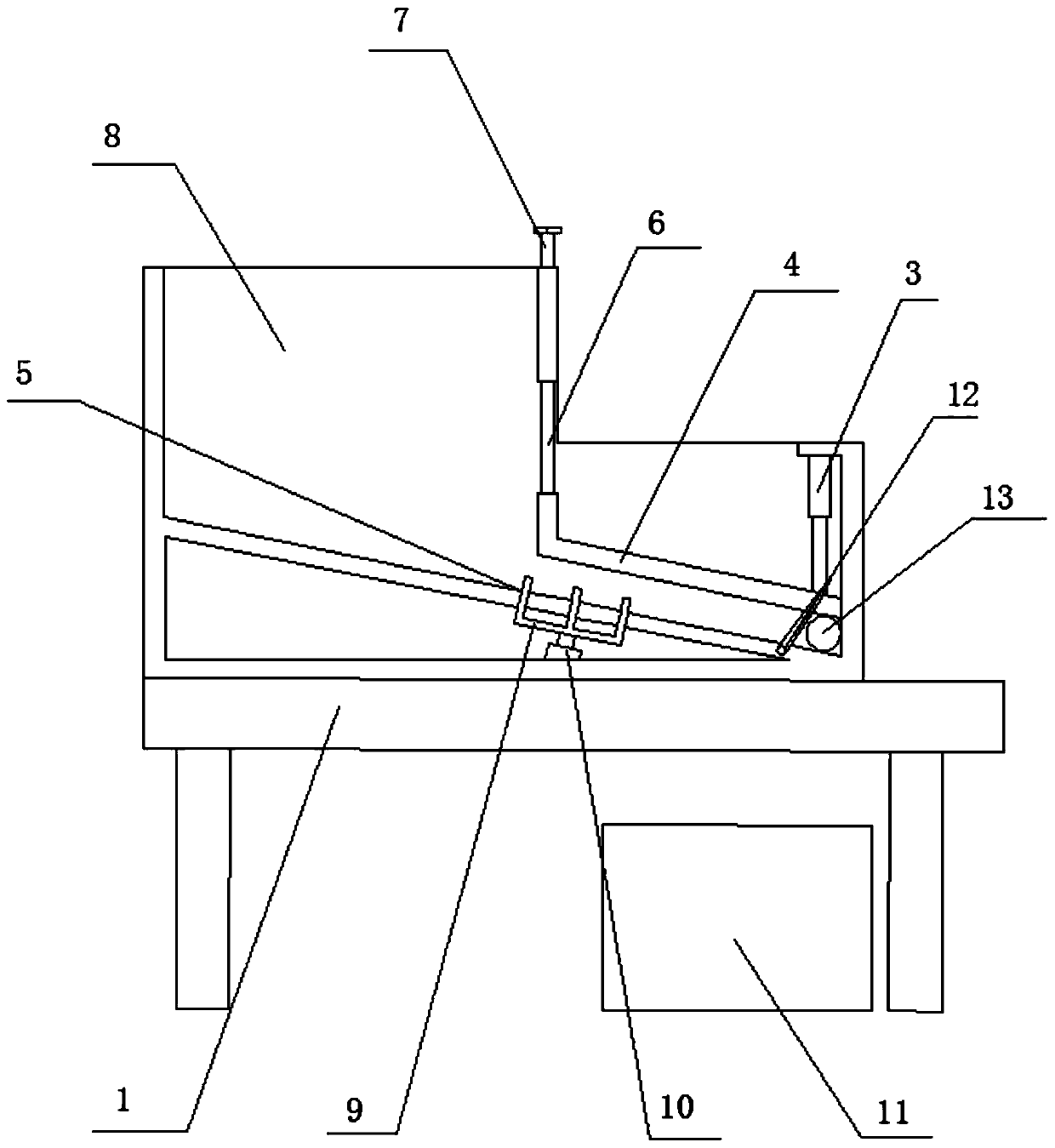 Slicing device for manufacturing silicon rod of solar photovoltaic panel