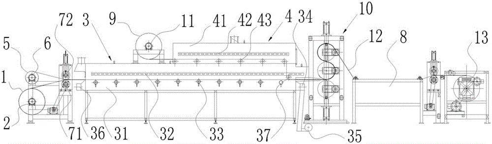 Composite device and method for ptfe composite board