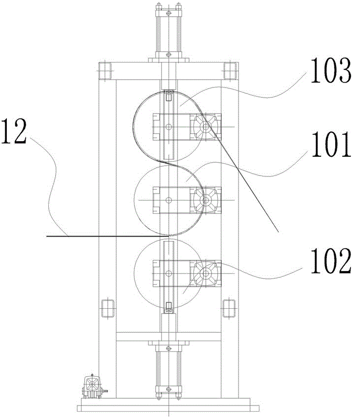 Composite device and method for ptfe composite board