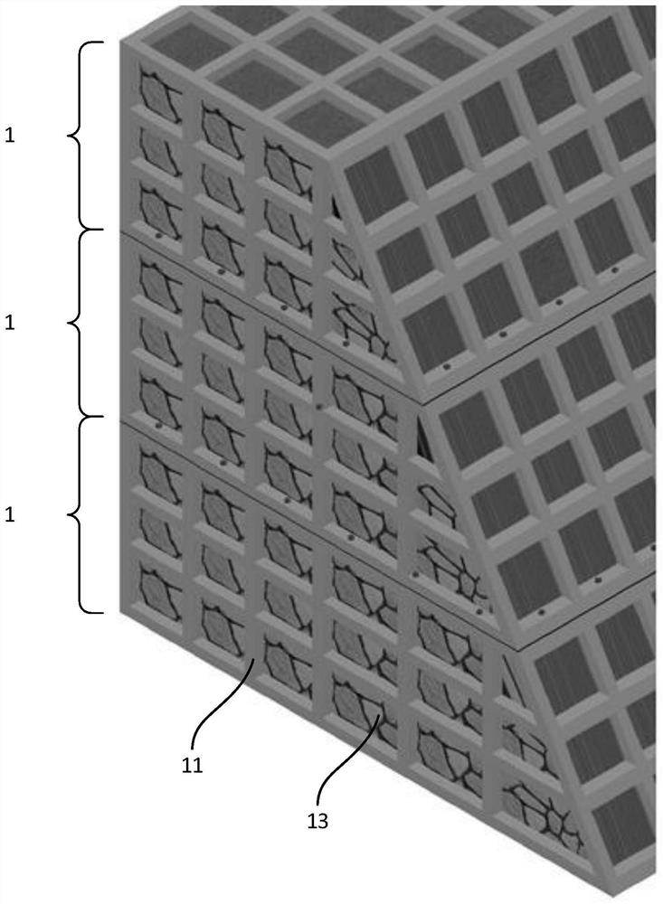 Fabricated ecological retaining wall and safety checking calculation method thereof