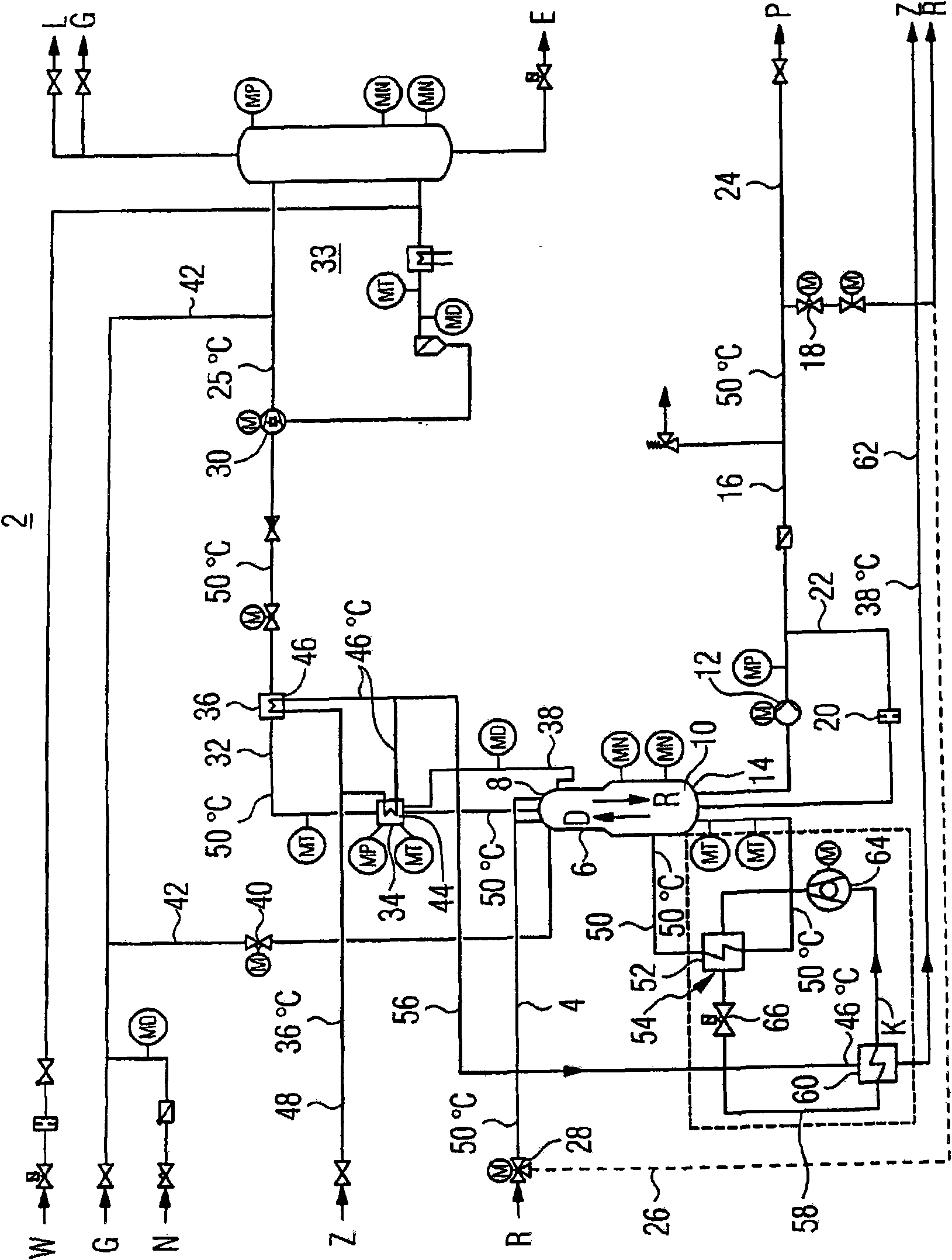 Nuclear engineering plant and method for operating a nuclear engineering plant