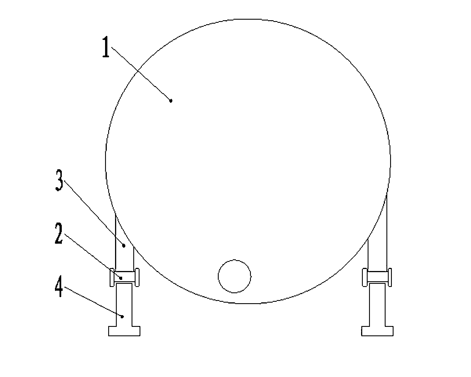 Roller guide rail station-passing construction method of whole shield machine