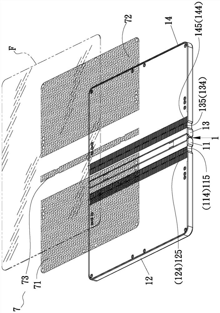 Hinge module for folding units