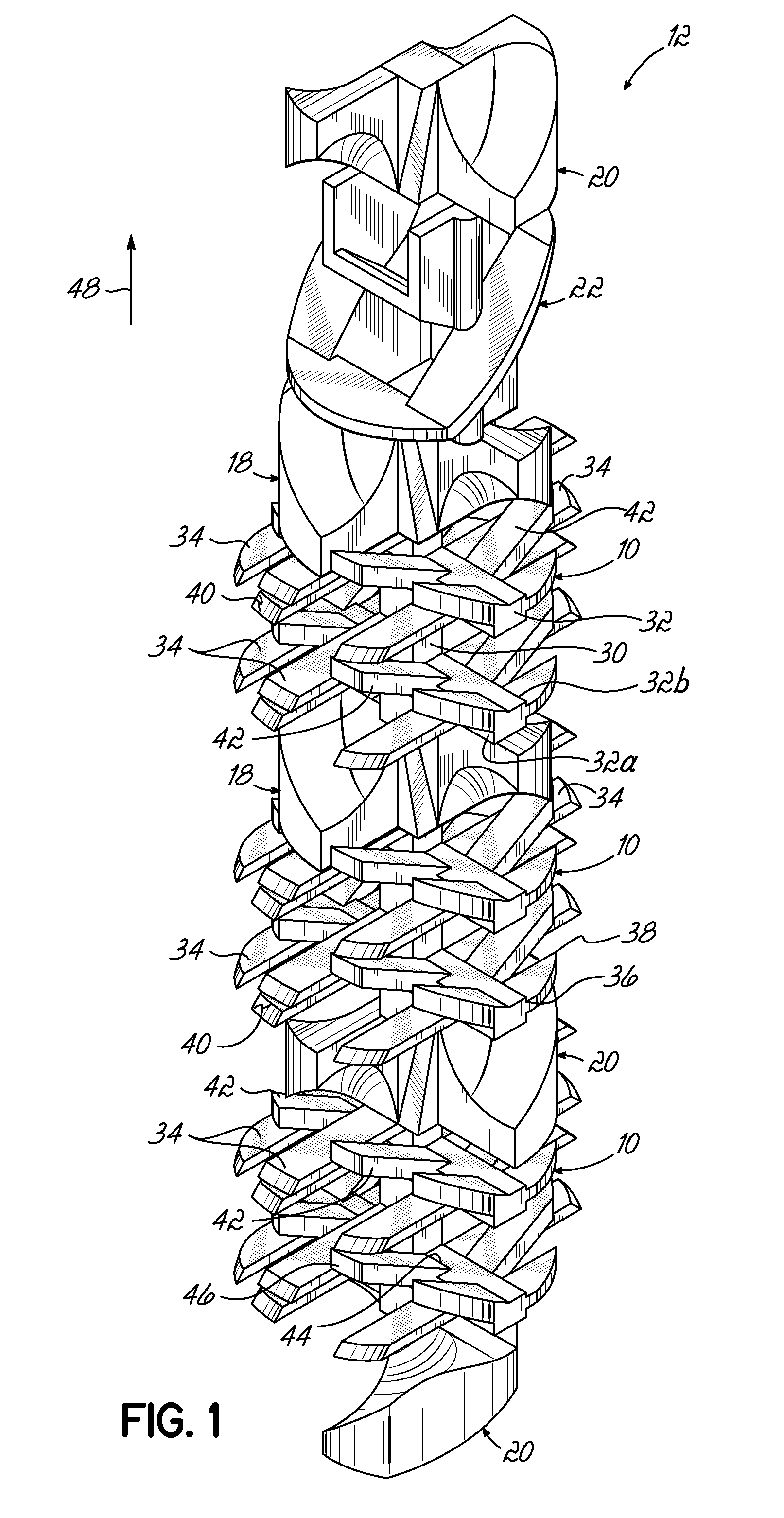 Reconfigurable mixing baffle for static mixer and method for making a static mixer