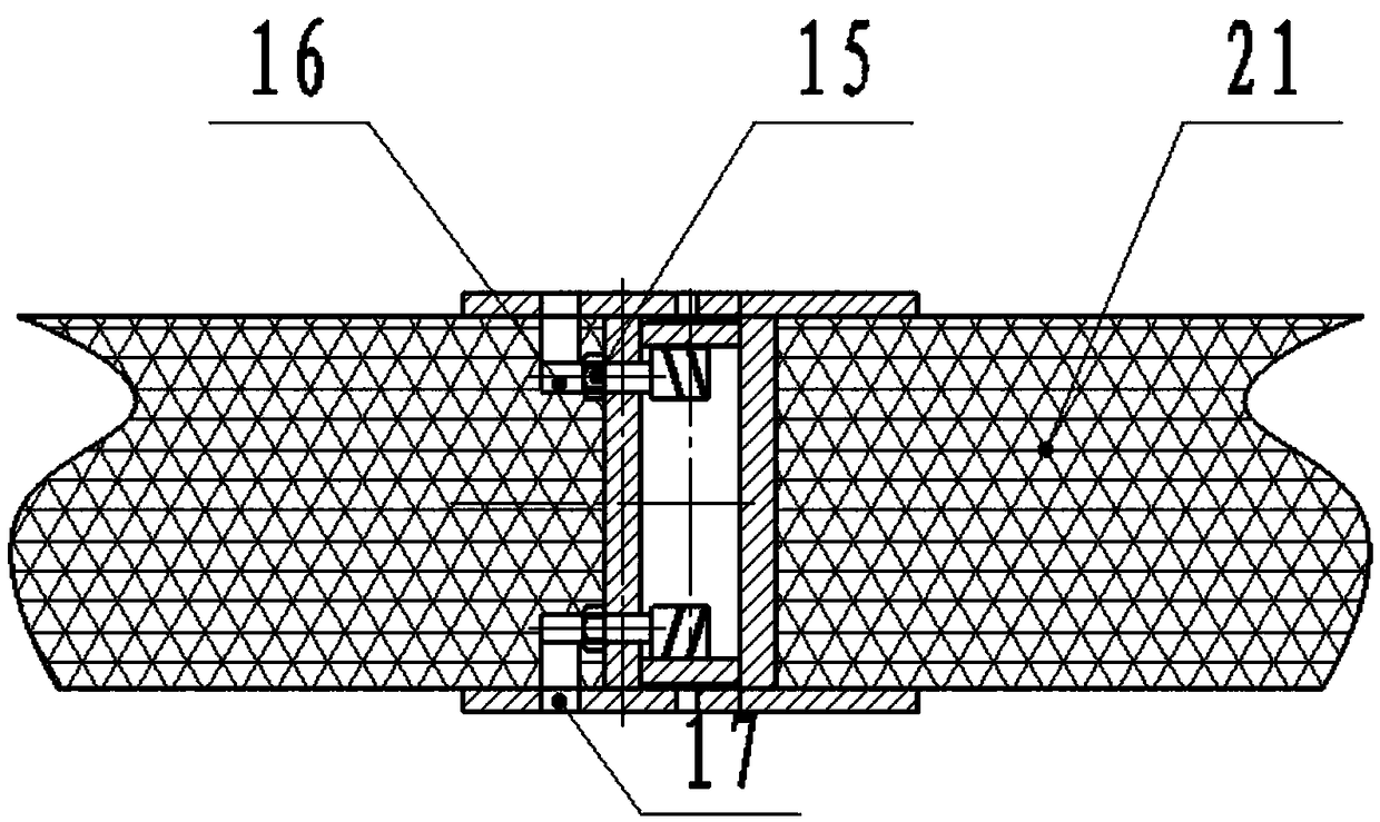 A building wall panel connection structure and connection method thereof