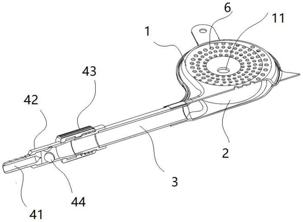 Combustor with low-vortex combustion feature