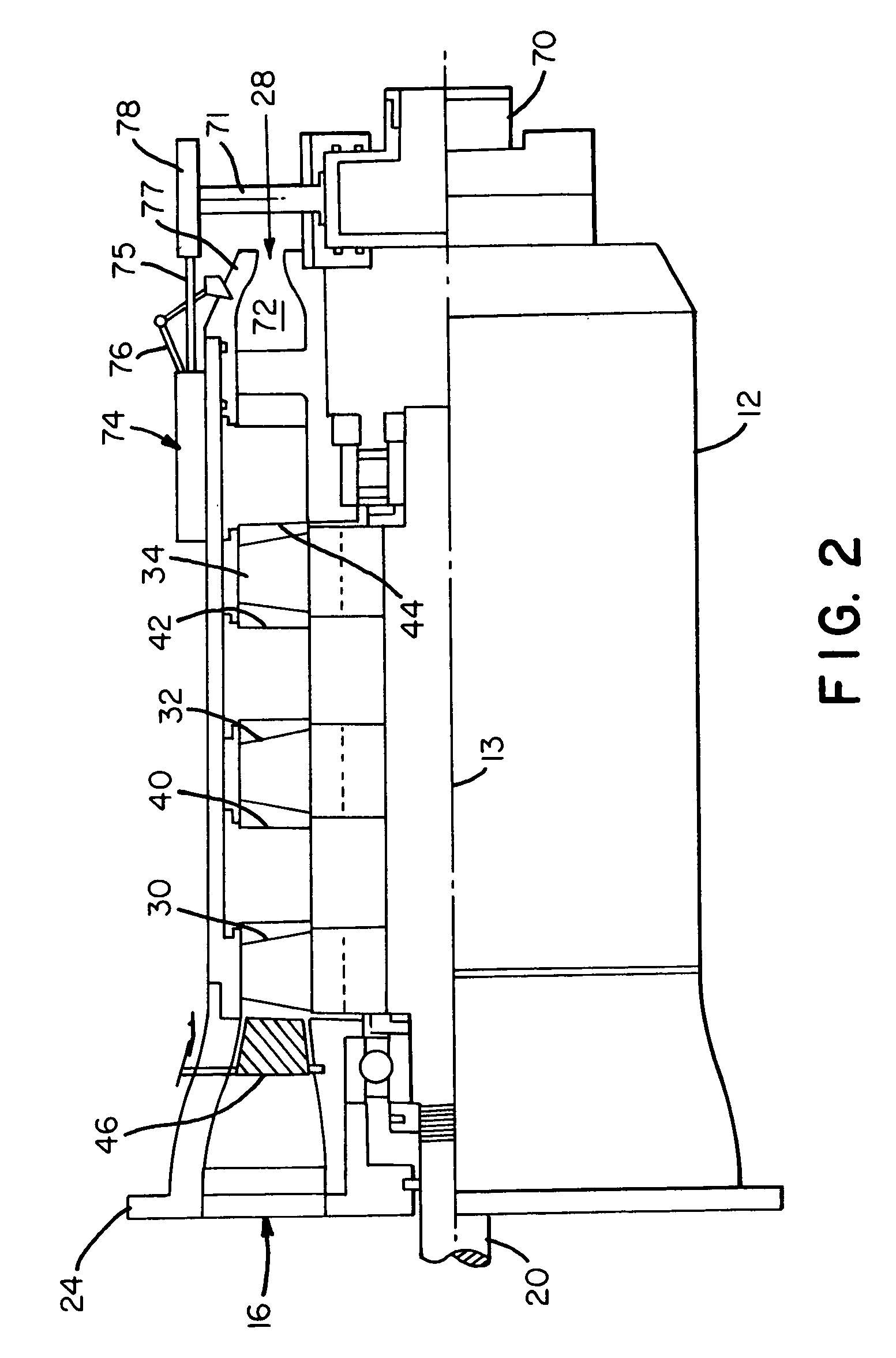 Axial flow pump or marine propulsion device
