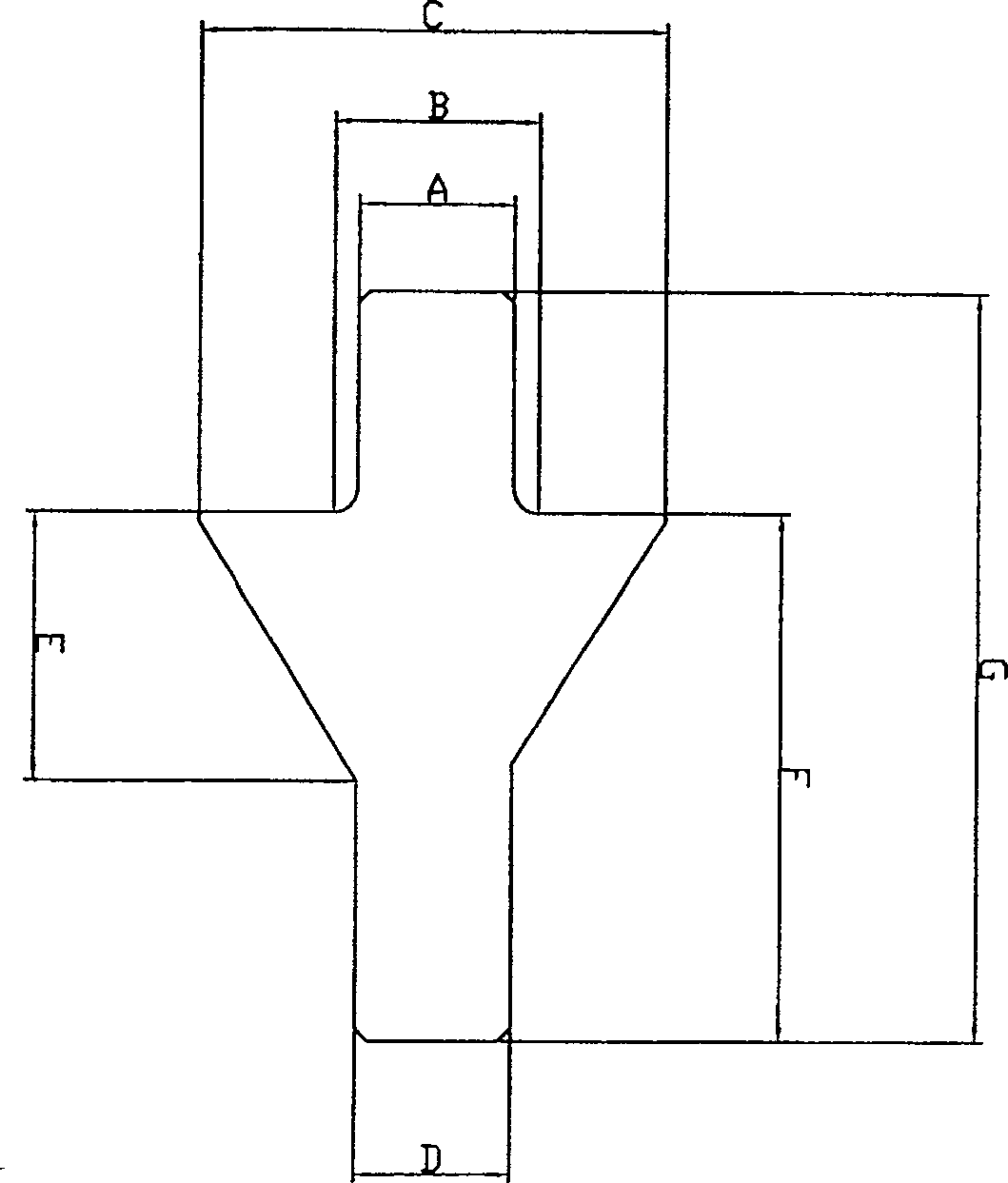 Injection molding production method of conic transparent parts