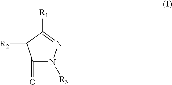 Pyrazolone derivative emulsion formulations