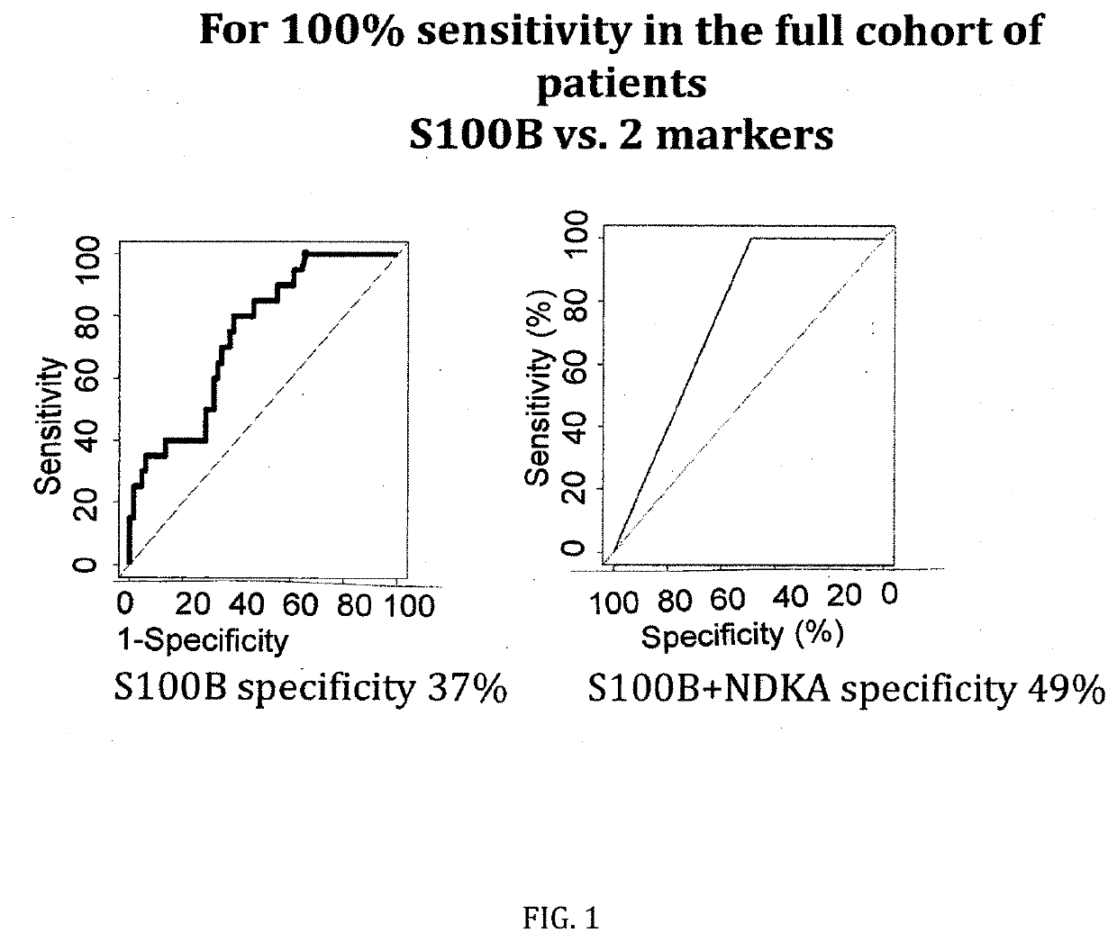 Markers and their use in brain injury