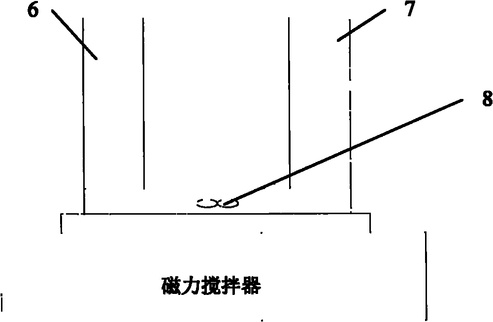 Method for processing waste water generated by water jet abrasives