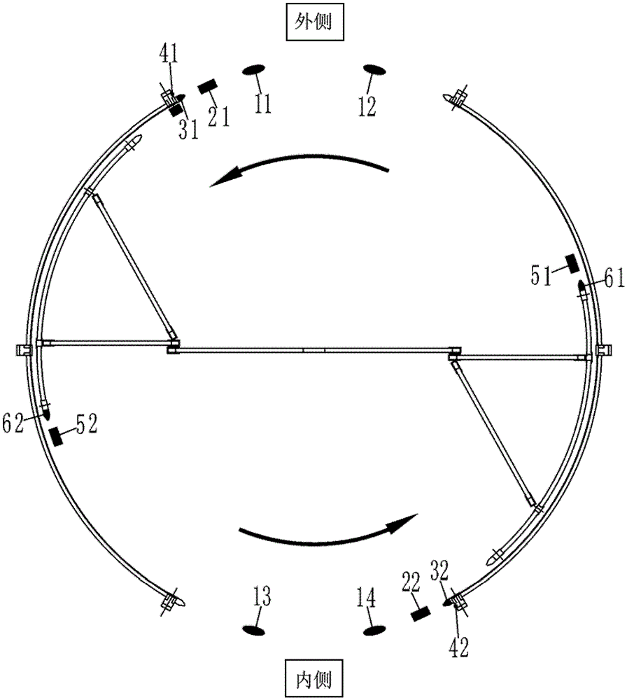 An automatic revolving door and its operating method when danger is detected