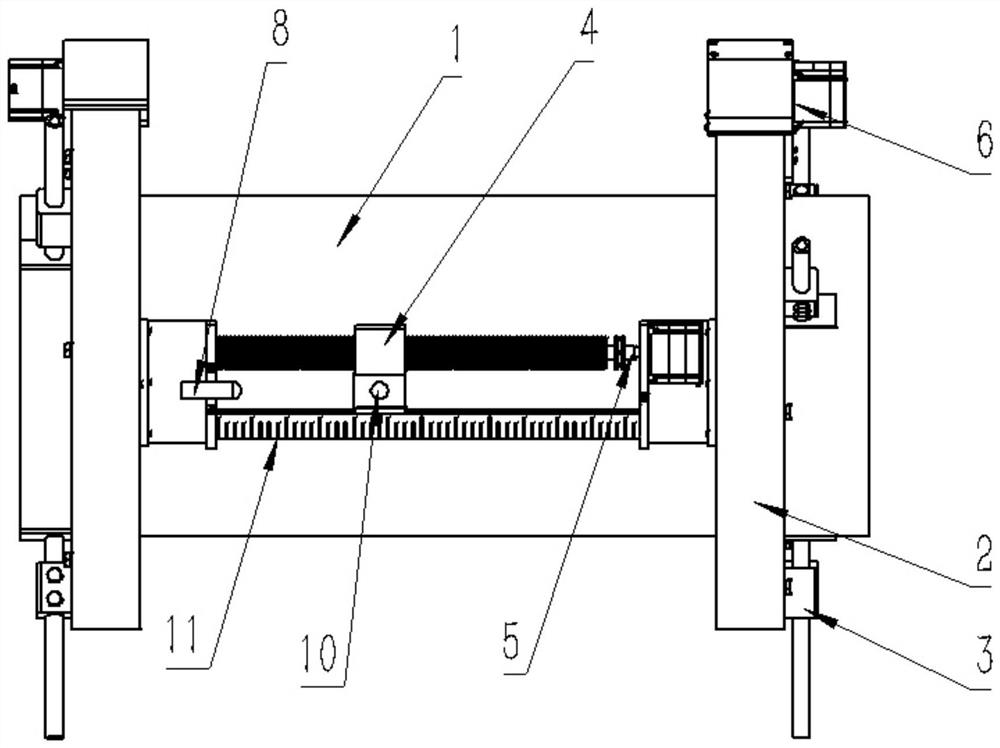 Stud welding tool applied to pipeline electric field fingerprint corrosion detection technology