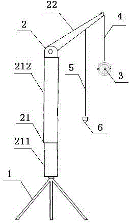 Foundation pit construction field monitoring device and method