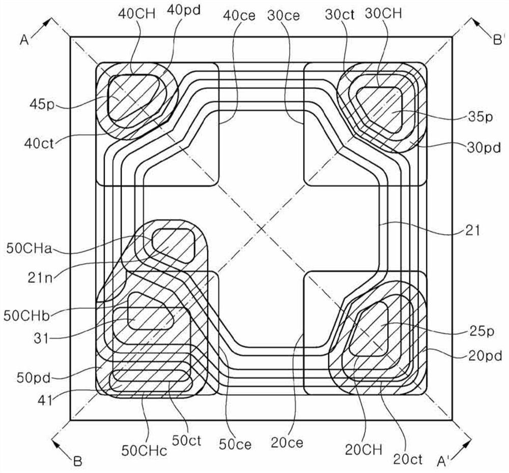 Light-emitting element for display and LED display device having same