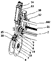 Independent adjustable cutting mechanism and intelligent pearl wool dividing machine