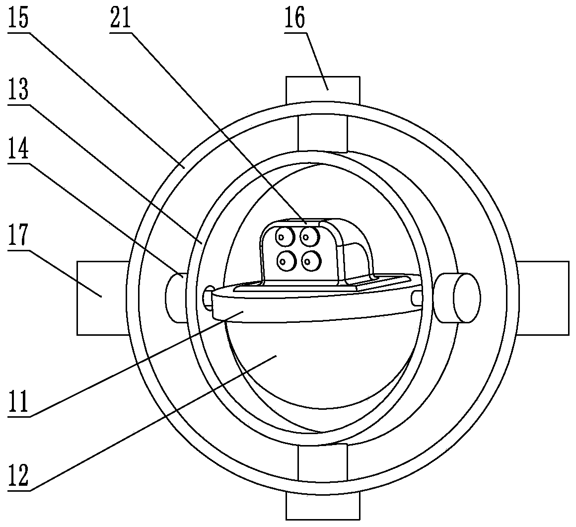 Mechanical anti-shake mechanism and head-mounted electronic product