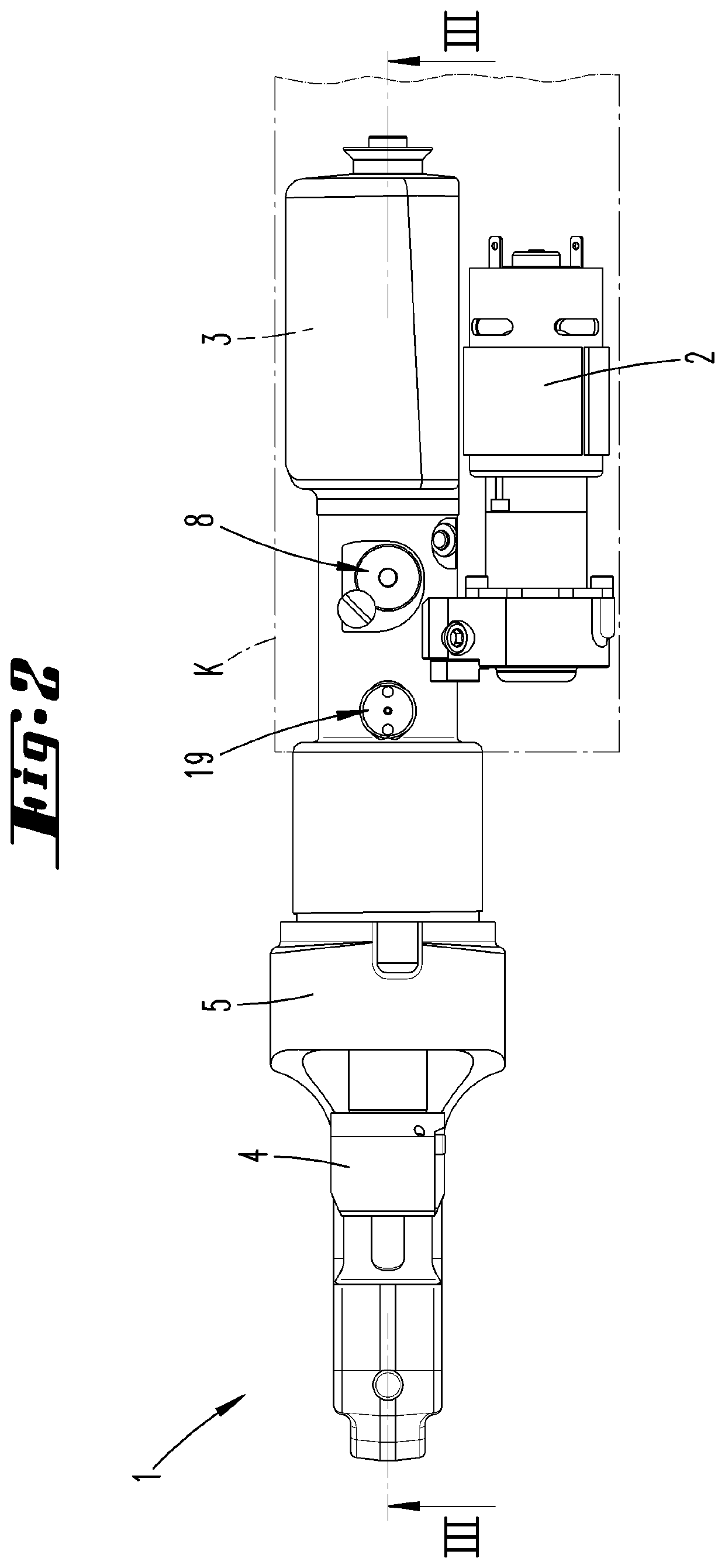 Method for operating a hydraulically operated handheld device, and hydraulically operated handheld device