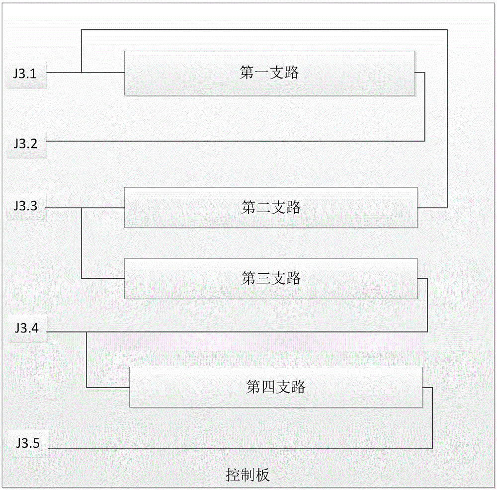 Elevator control system and elevator door lock bypass device control panel