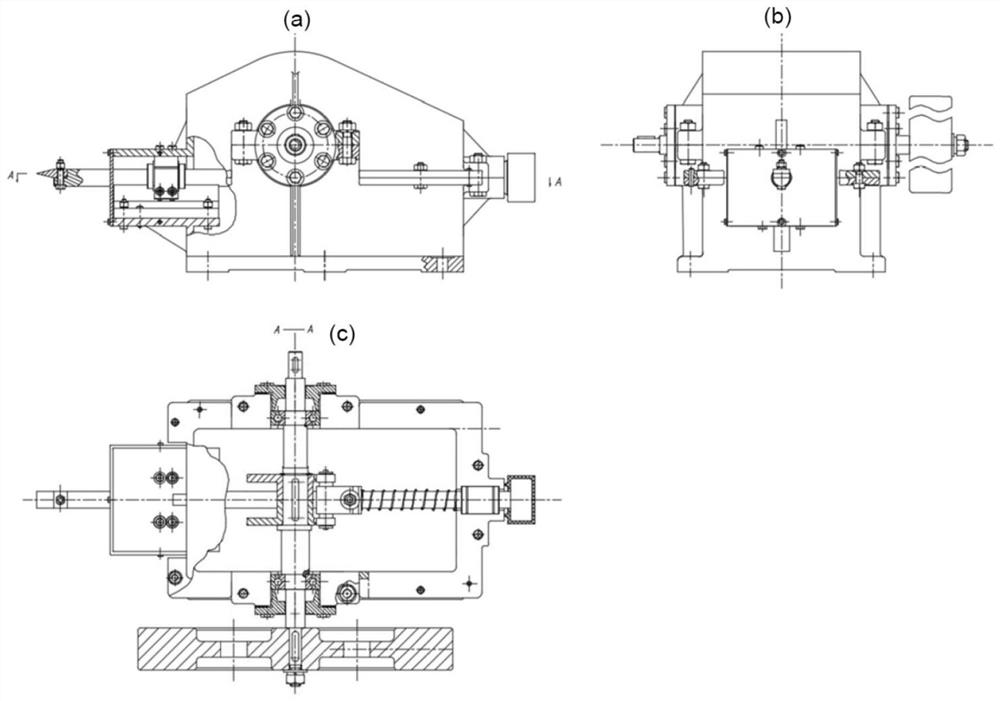 Automatic pipe breaking device for vertical heat collecting pipe production line
