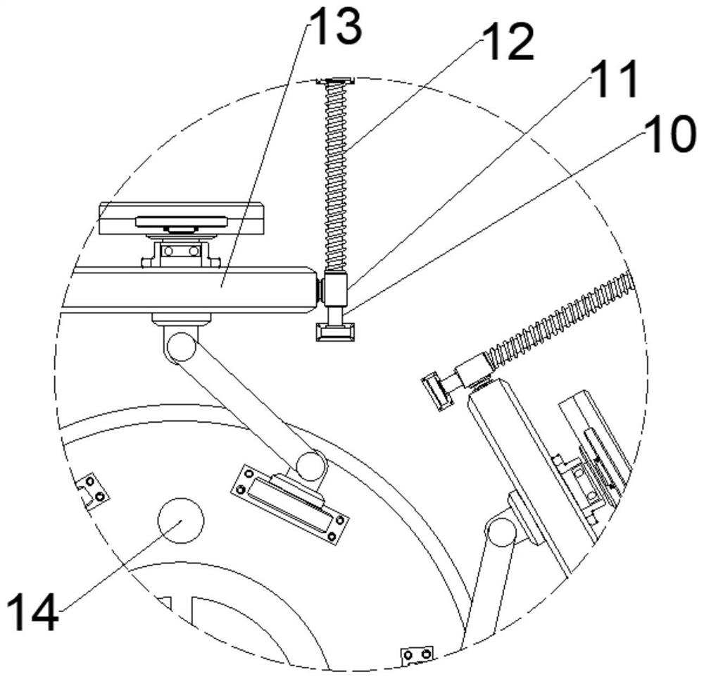 Rotating structure and sterilization device with rotating structure and used for dilute milk production