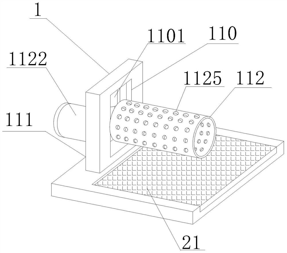 Integrated breeding sewage treatment device with microbial fermentation pretreatment