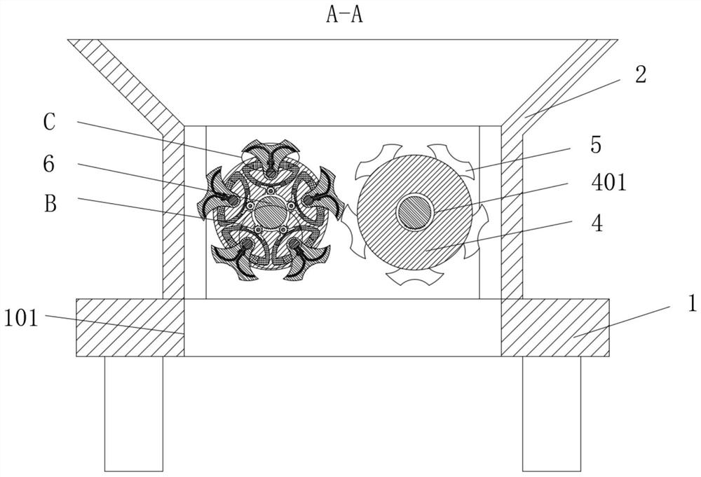 Metal garbage crusher