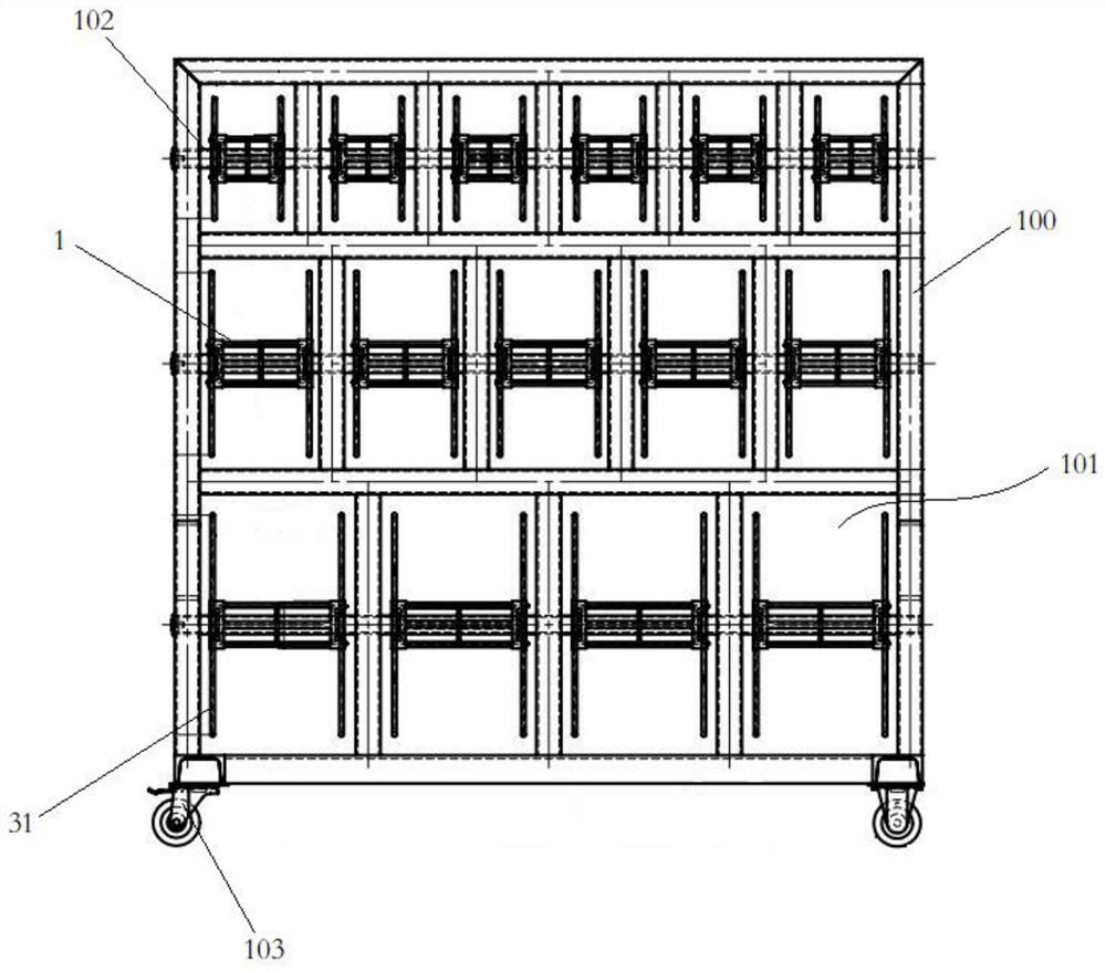 Cable winding device