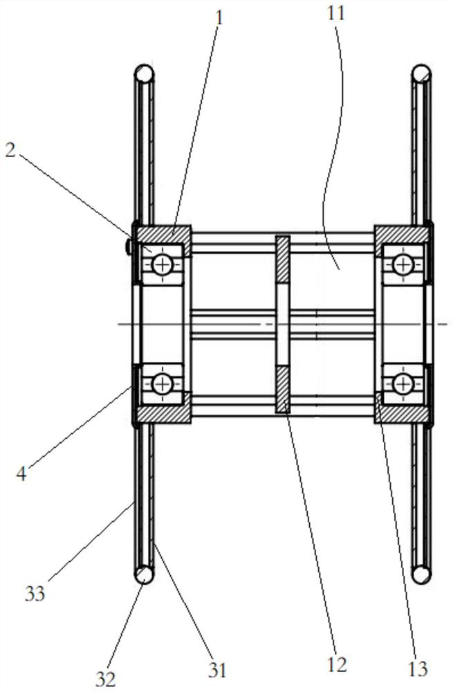 Cable winding device