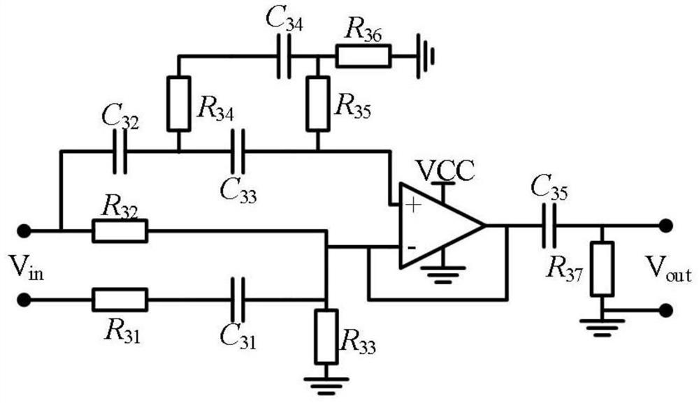 Partial discharge detection module of cable intermediate joint distributed online monitoring device