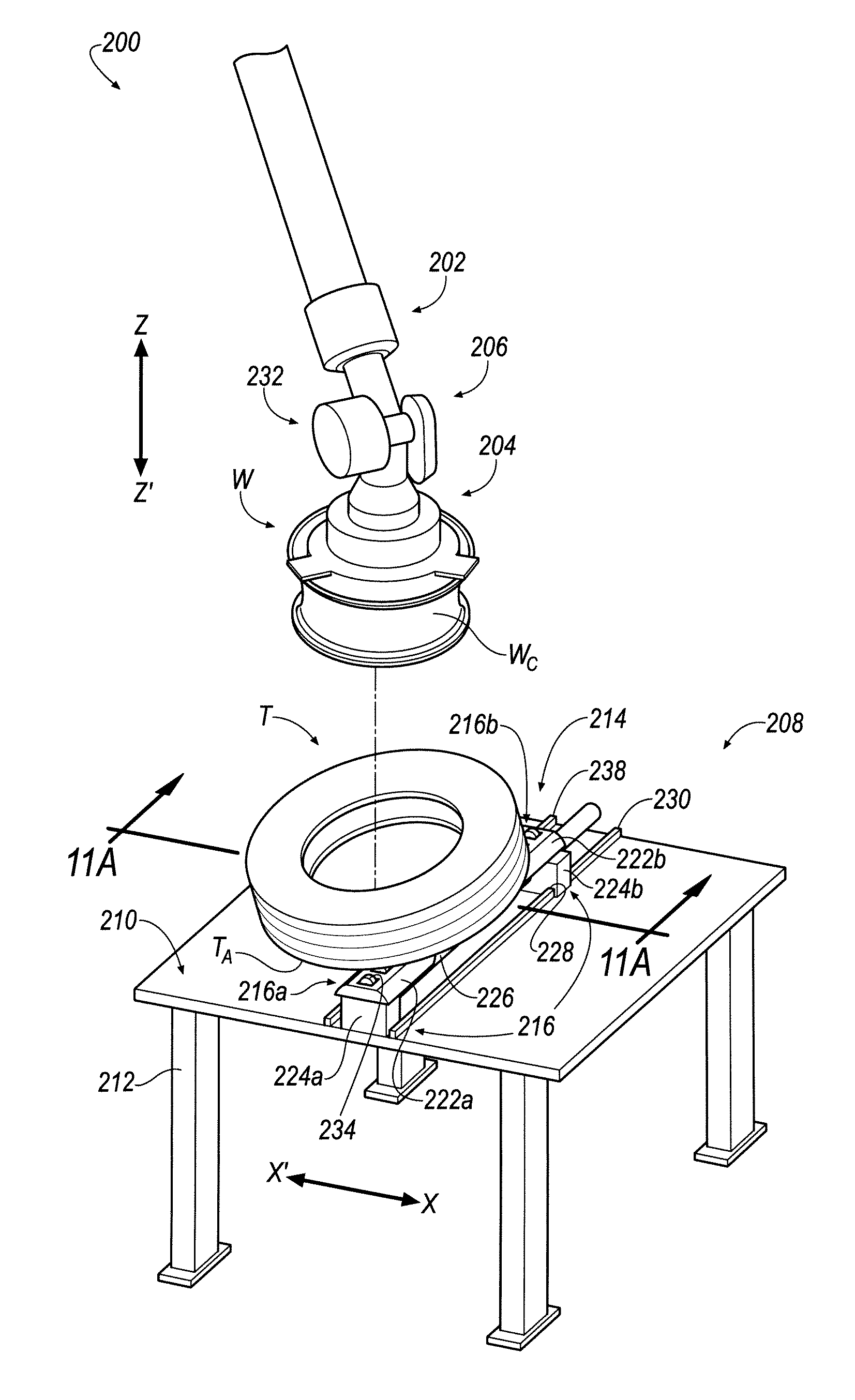 System and Method for Mounting a Tire and a Wheel