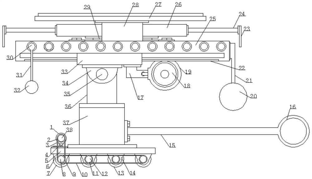 Vehicle moving device for emergency rescue after automobile accident